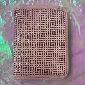 Stoney Clover Lane Passport Case Pink Crystal